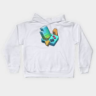 STICKER GAME RETRO GAME Kids Hoodie